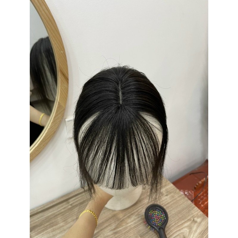 Tóc mái phủ hói 4D tóc thật